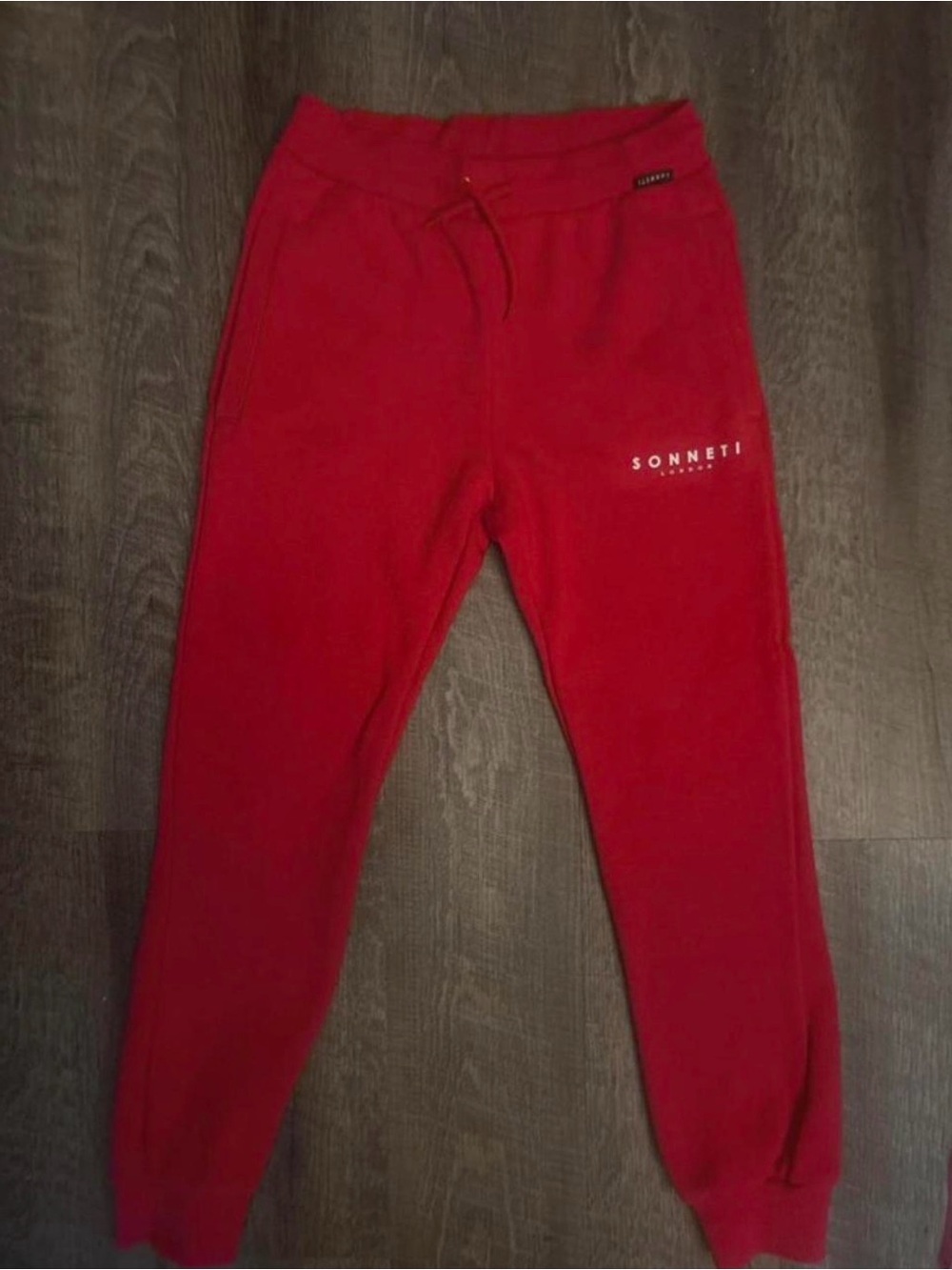 NWOT Sonneti London Kids Red Joggers